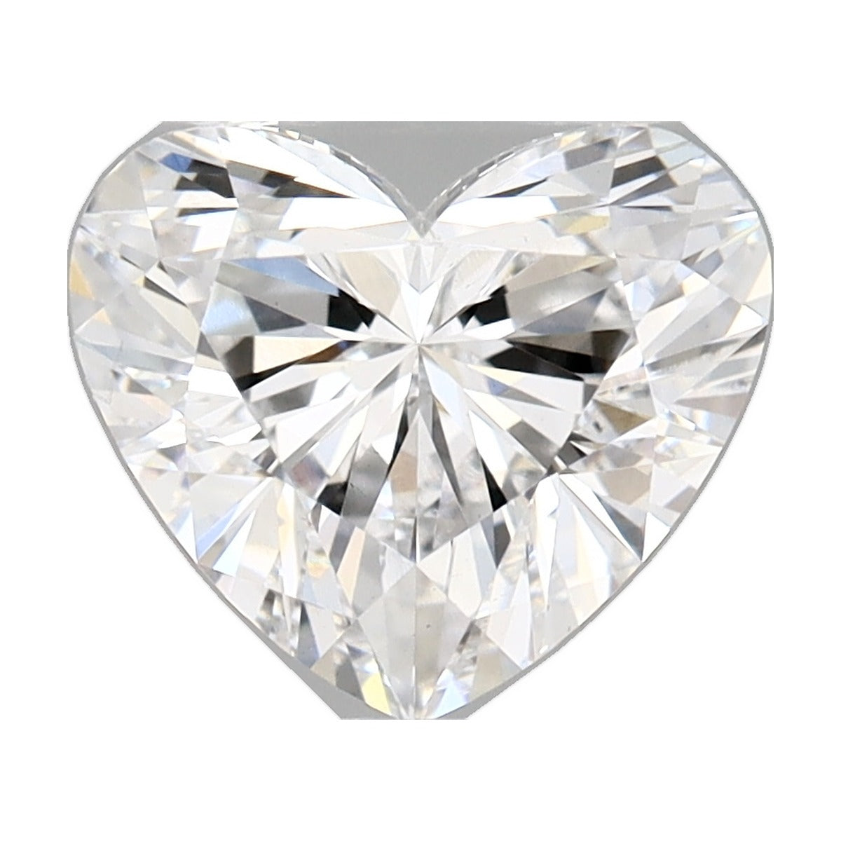 1.85 ct heart lab-grown diamond, D color, VS1 clarity, IGI certified, still from its 360° video