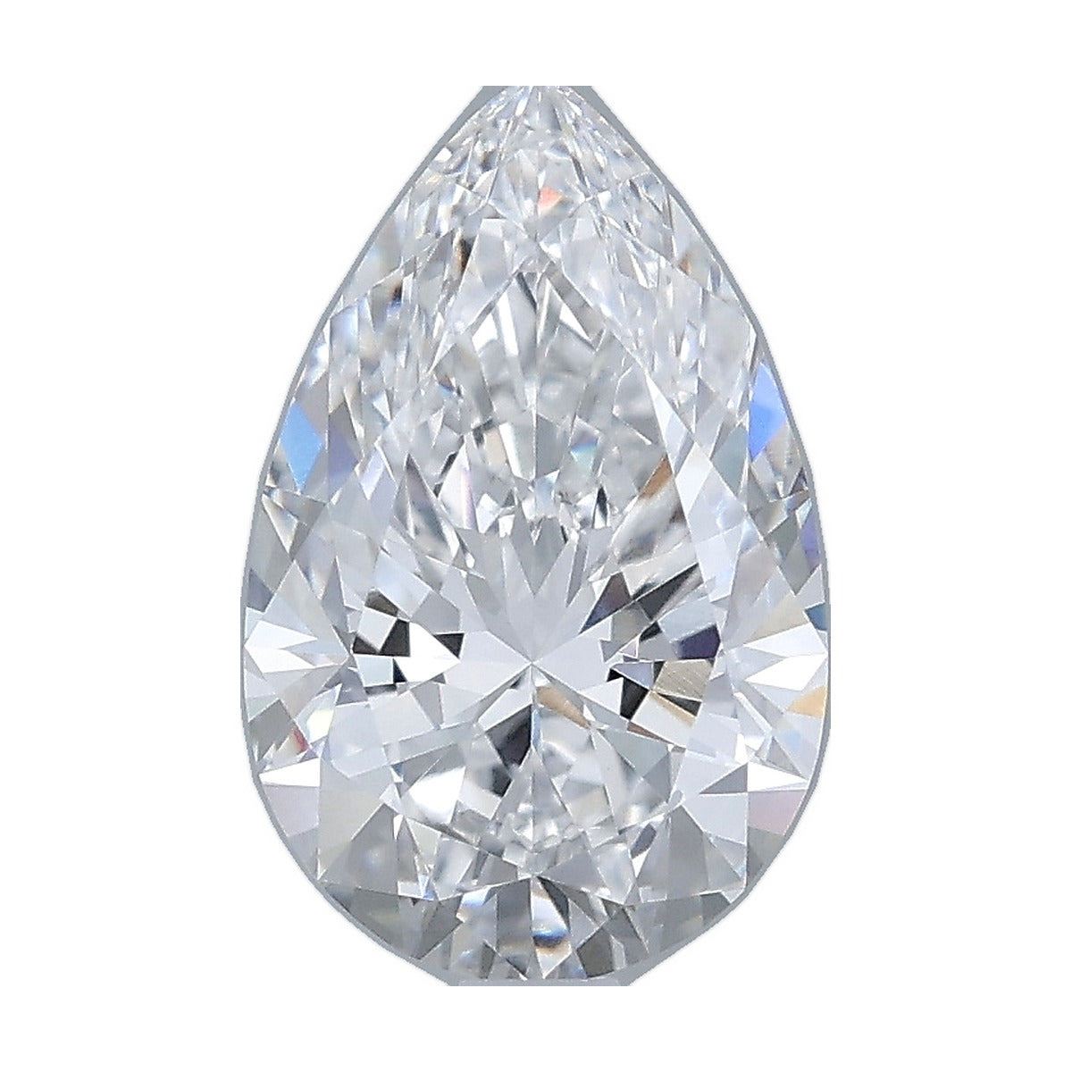 1.88 ct pear lab-grown diamond, D color, VVS1 clarity, IGI certified, still from its 360° video