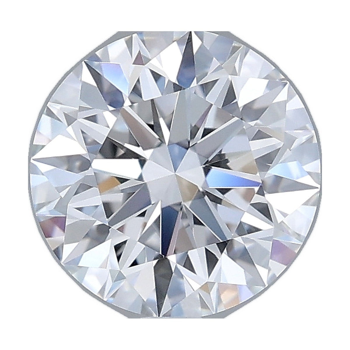 1.88 ct round lab-grown diamond, D color, VVS1 clarity, IGI certified, still from its 360° video