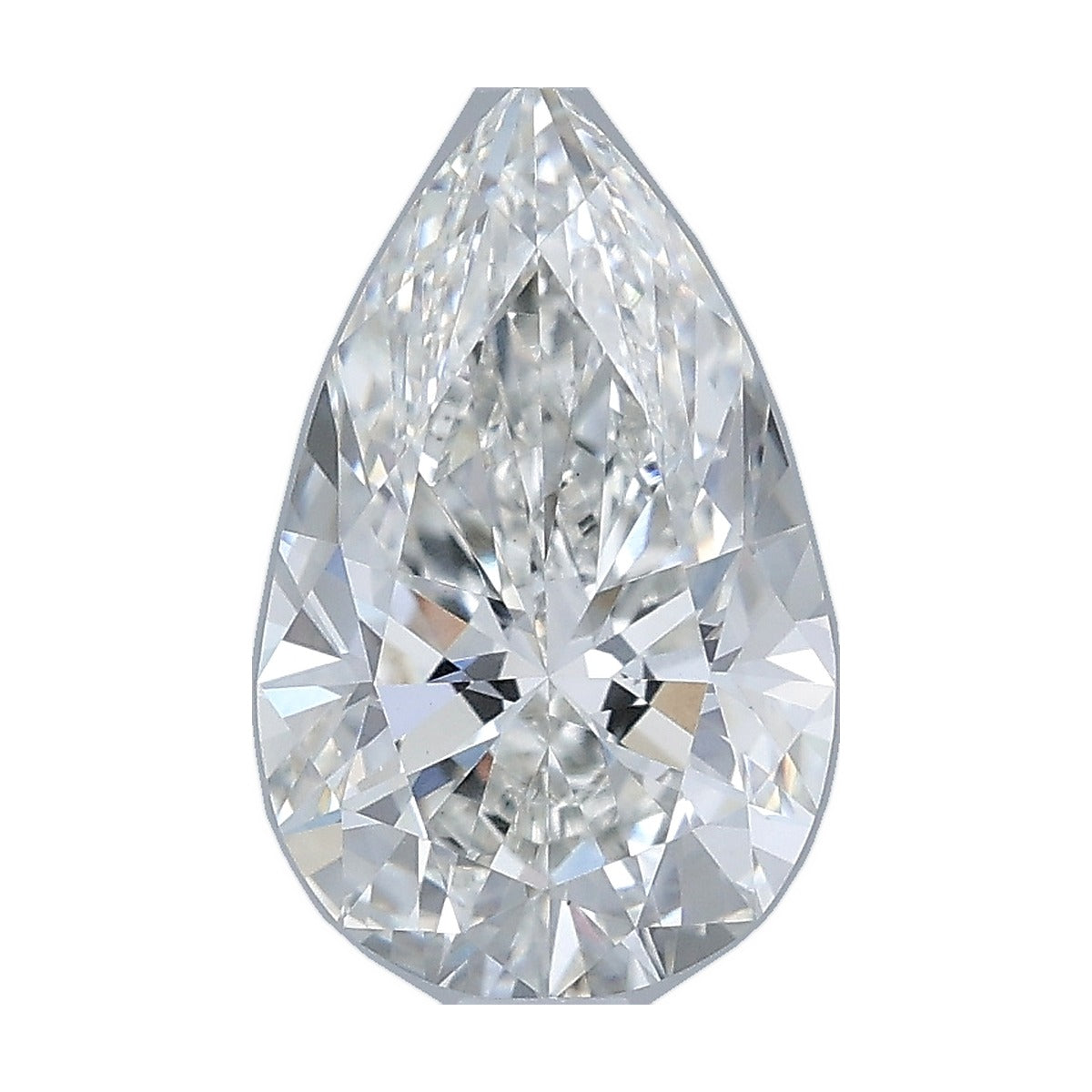 1.97 ct pear lab-grown diamond, G color, VS1 clarity, IGI certified, still from its 360° video