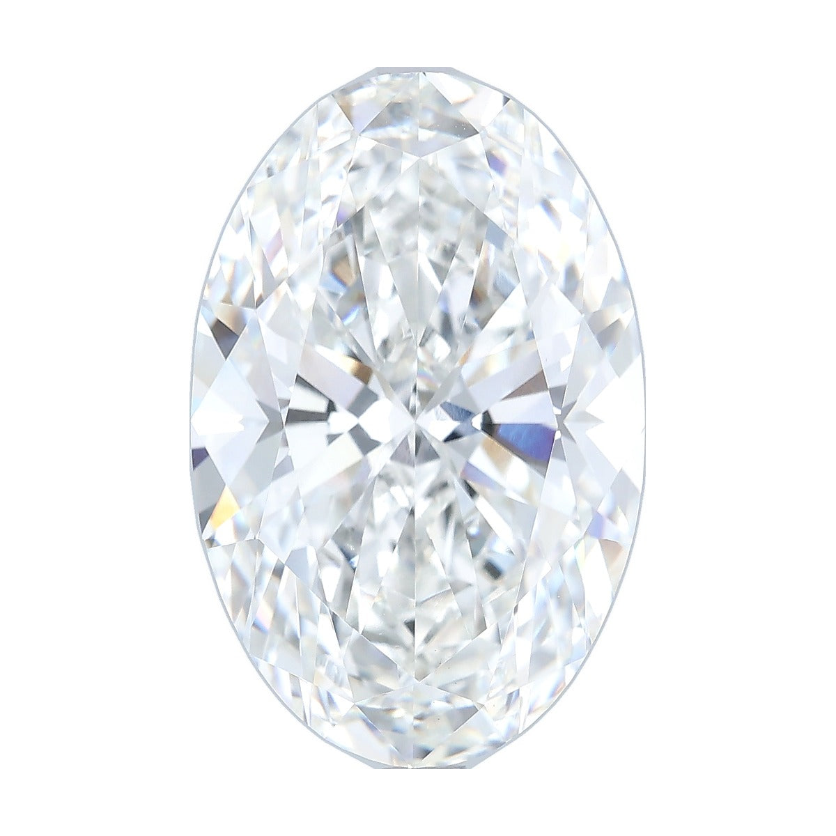 10.05 ct oval lab-grown diamond, F color, VVS2 clarity, IGI certified, still from its 360° video