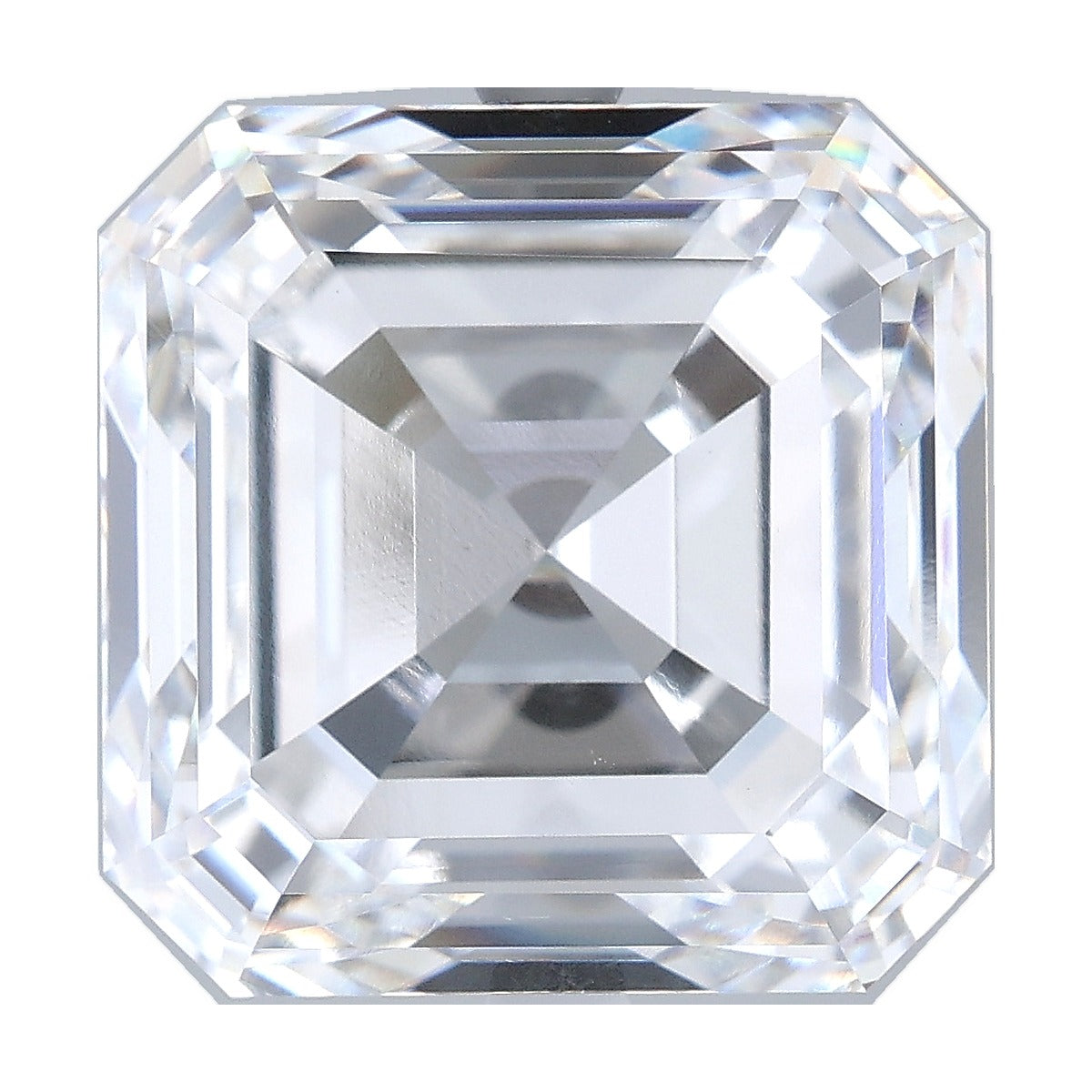 11.45 ct asscher lab-grown diamond, D color, VVS2 clarity, IGI certified, still from its 360° video