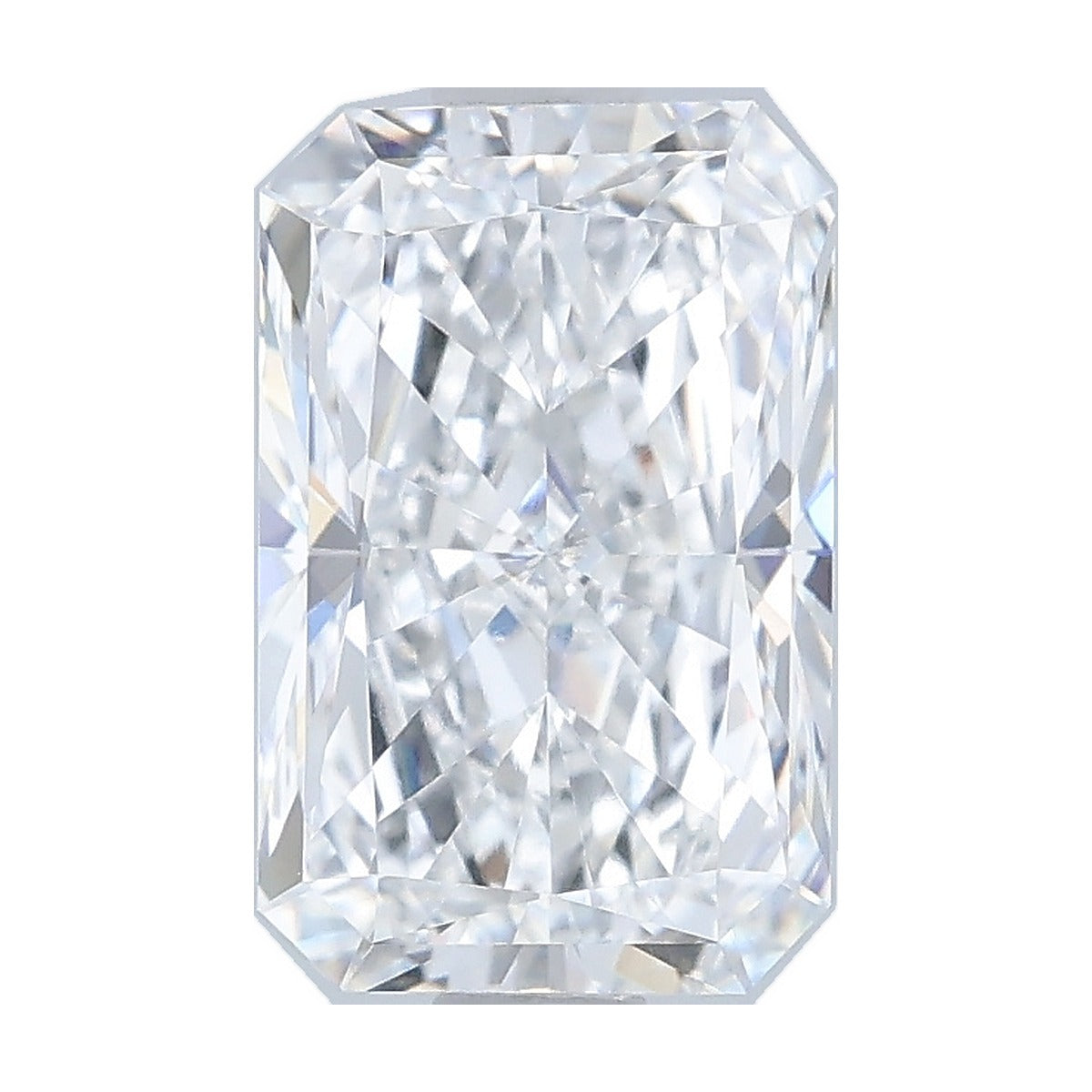 2.00 ct radiant lab-grown diamond, D color, VVS2 clarity, IGI certified, still from its 360° video