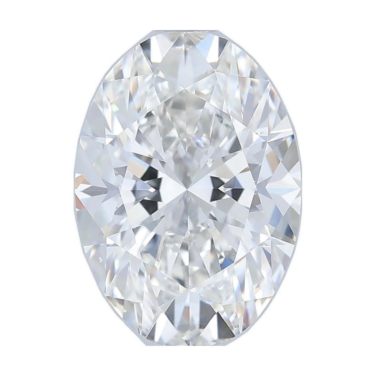 2.02 ct oval lab-grown diamond, F color, VVS2 clarity, IGI certified, still from its 360° video