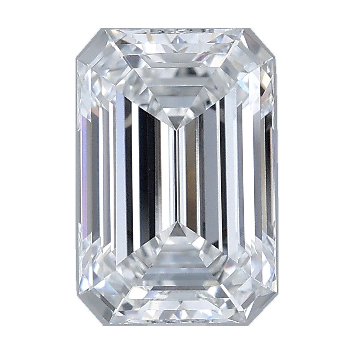 2.03 ct emerald lab-grown diamond, E color, VVS2 clarity, IGI certified, still from its 360° video