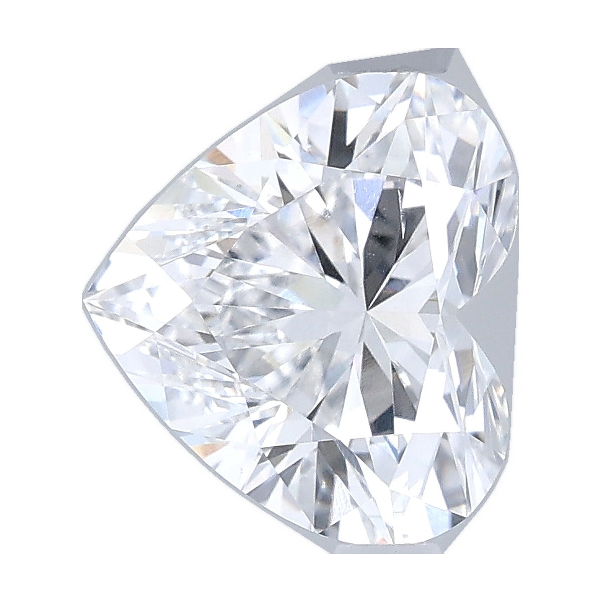 2.03 ct heart lab-grown diamond, D color, VS2 clarity, IGI certified, still from its 360° video