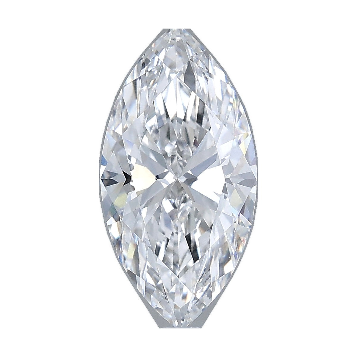 2.03 ct marquise lab-grown diamond, D color, VVS2 clarity, IGI certified, still from its 360° video