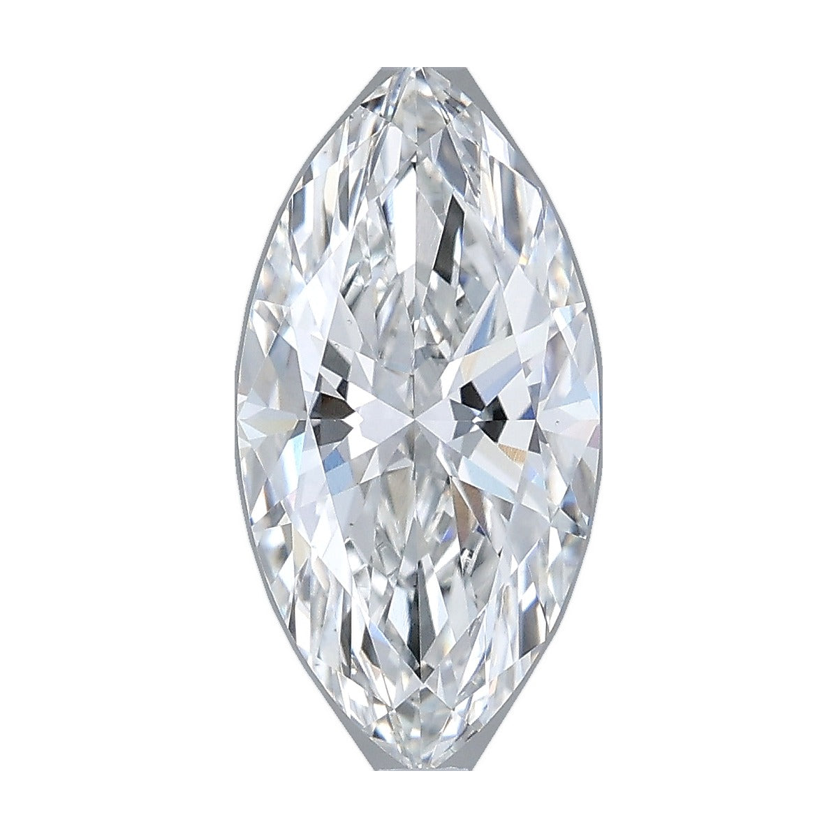 2.03 ct marquise lab-grown diamond, F color, VS1 clarity, IGI certified, still from its 360° video
