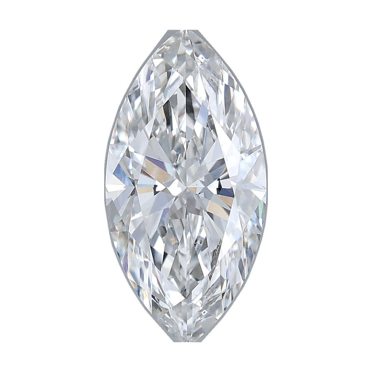 2.04 ct marquise lab-grown diamond, F color, VS1 clarity, IGI certified, still from its 360° video
