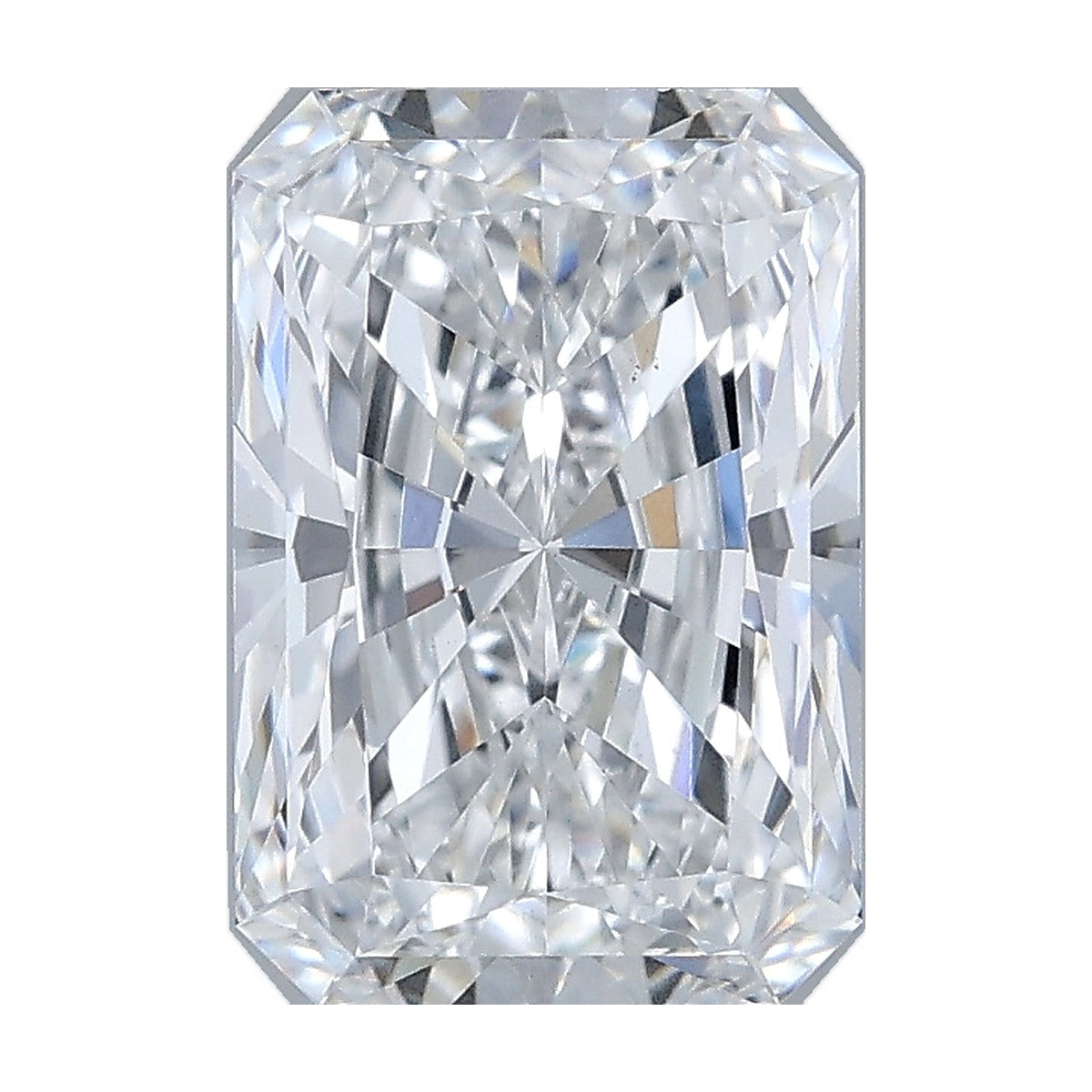 2.04 ct radiant lab-grown diamond, D color, VS1 clarity, IGI certified, still from its 360° video