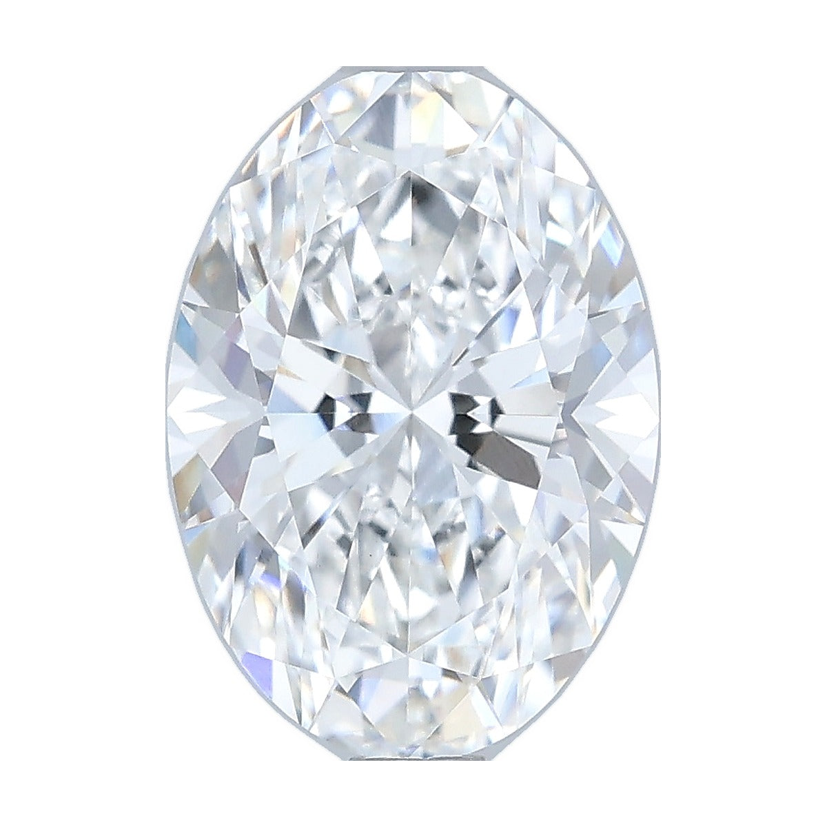 2.05 ct oval lab-grown diamond, E color, VVS2 clarity, IGI certified, still from its 360° video