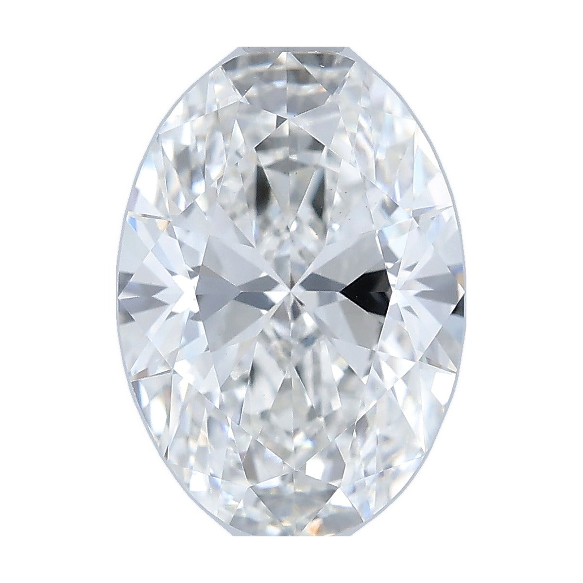 2.06 ct oval lab-grown diamond, F color, VS1 clarity, IGI certified, still from its 360° video