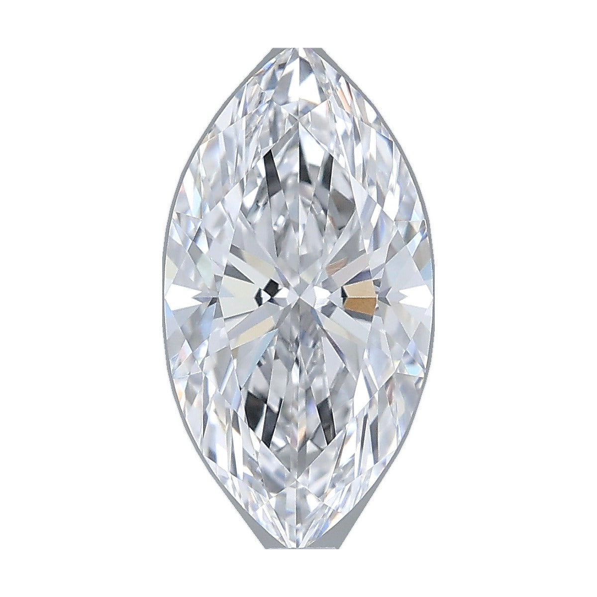 2.07 ct marquise lab-grown diamond, D color, VVS2 clarity, IGI certified, still from its 360° video