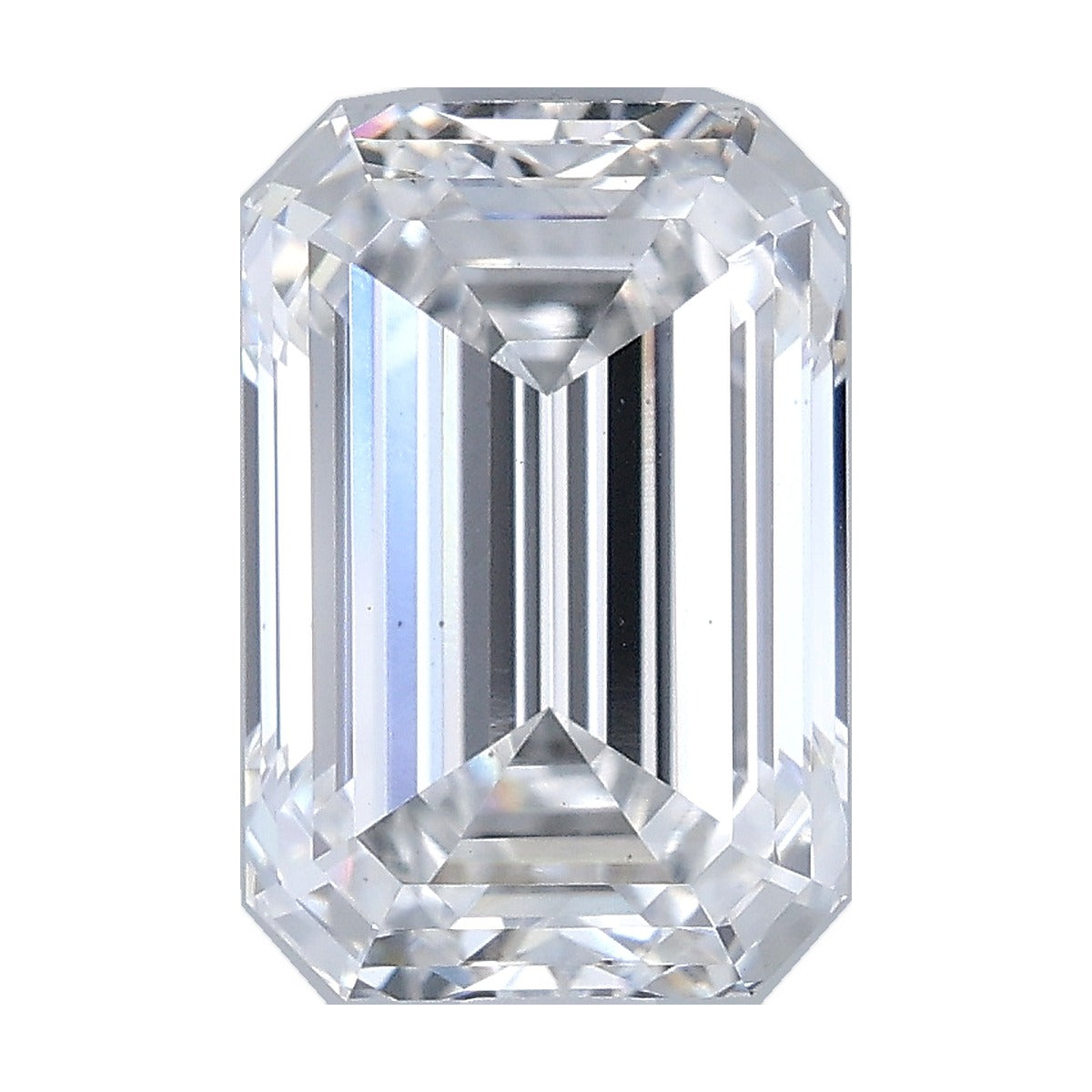 2.08 ct emerald lab-grown diamond, E color, VS2 clarity, IGI certified, still from its 360° video