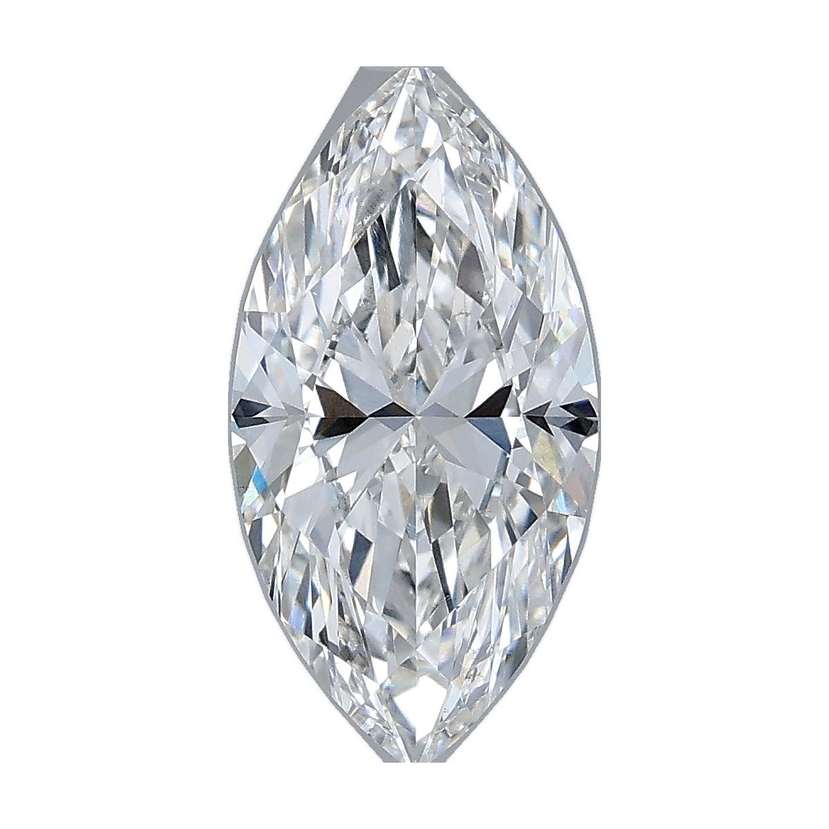 2.08 ct marquise lab-grown diamond, F color, VS1 clarity, IGI certified, still from its 360° video