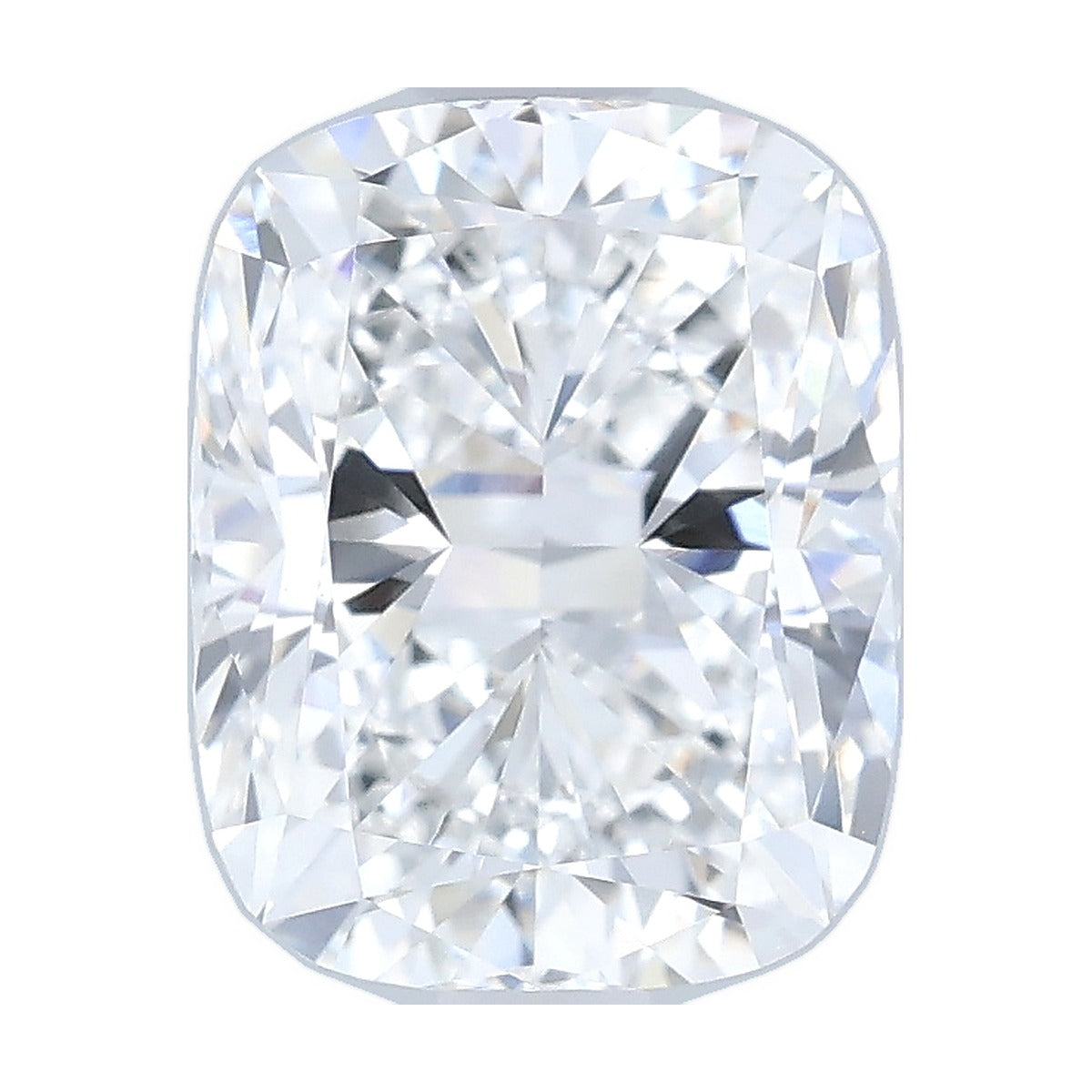 2.09 ct elongated cushion lab-grown diamond, E color, VS1 clarity, IGI certified, still from its 360° video