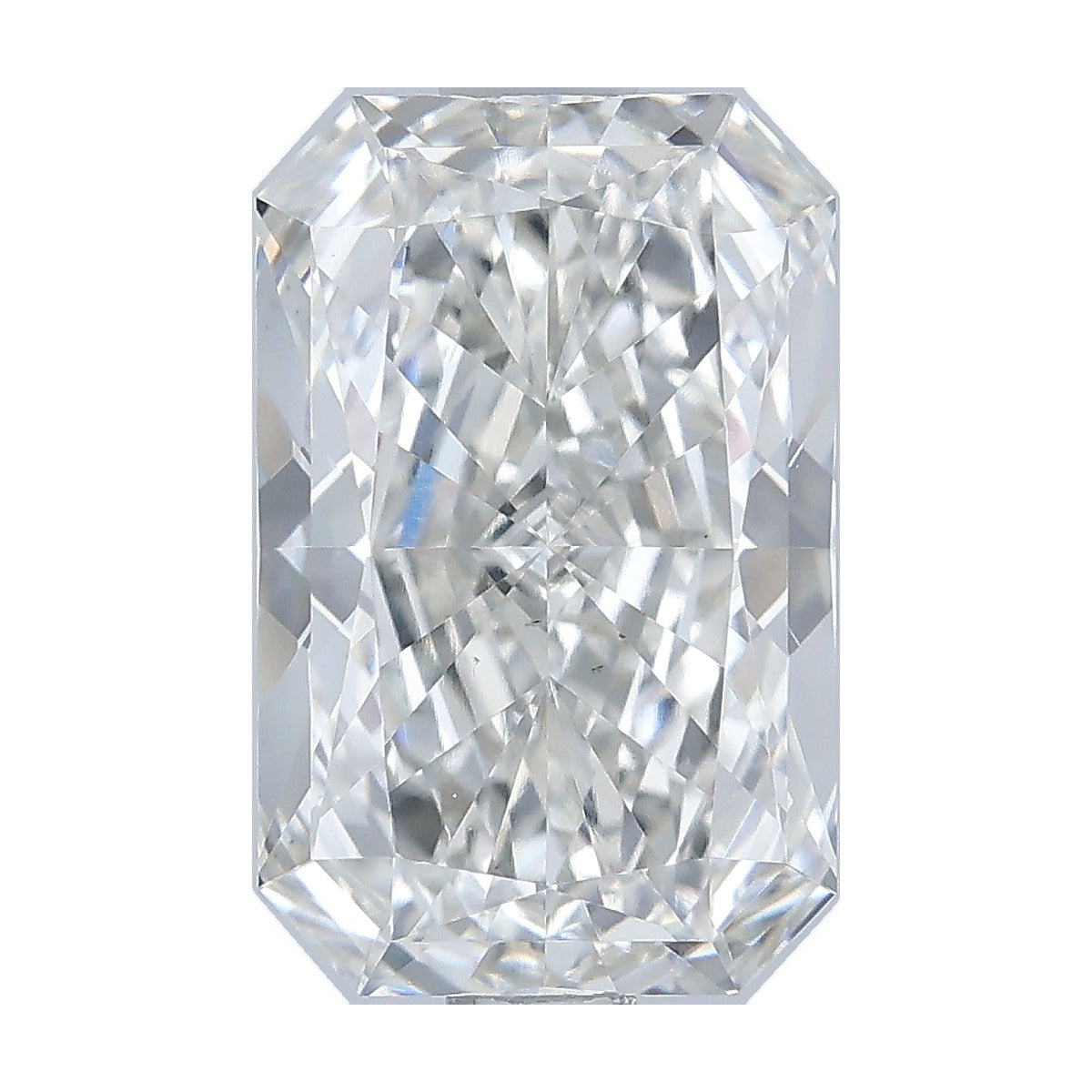 2.10 ct radiant lab-grown diamond, G color, VS2 clarity, IGI certified, still from its 360° video
