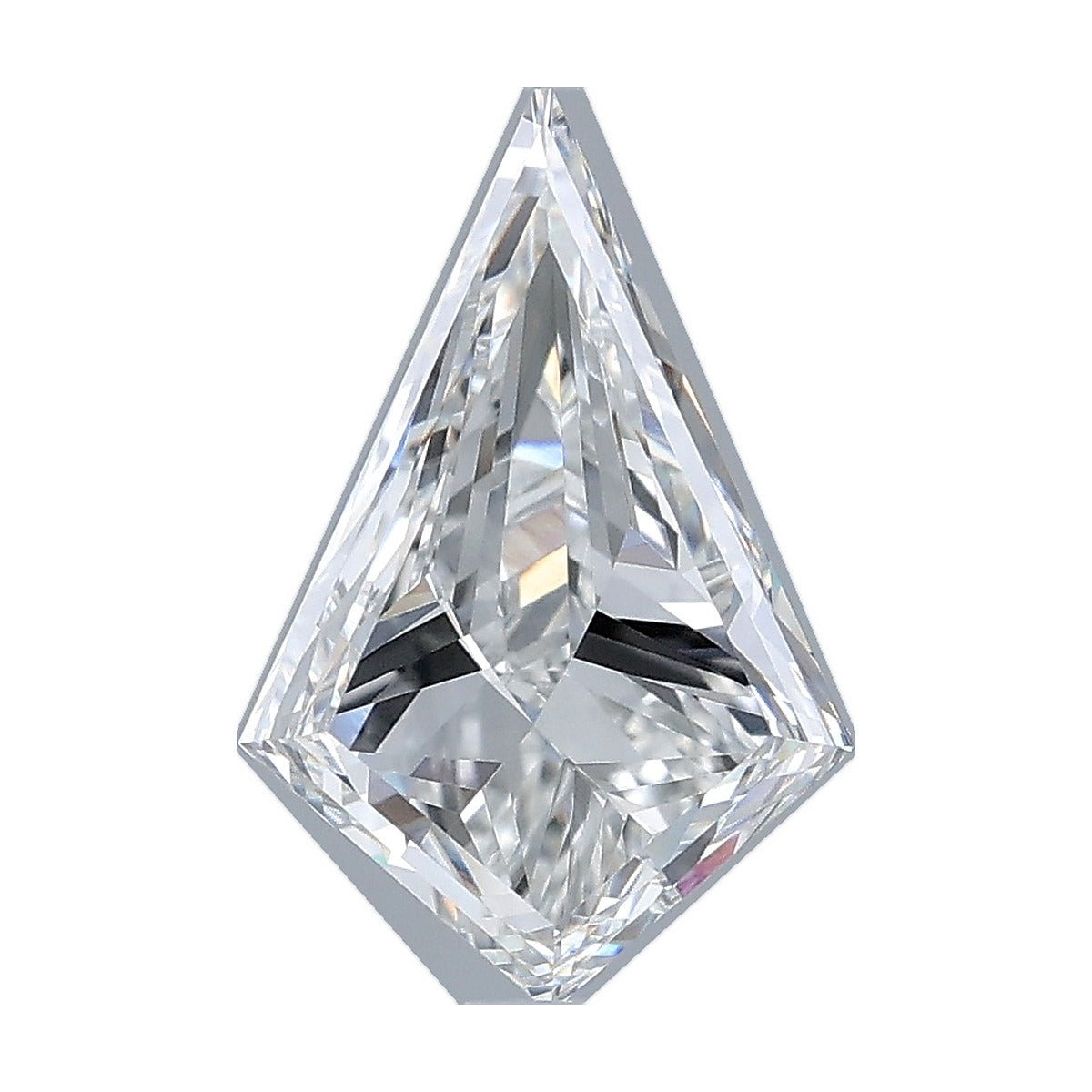 2.11 ct kite lab-grown diamond, F color, VVS2 clarity, IGI certified, still from its 360° video