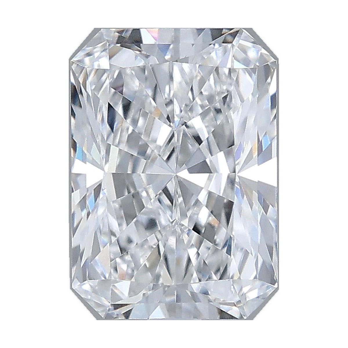 2.22 ct radiant lab-grown diamond, D color, VVS2 clarity, IGI certified, still from its 360° video