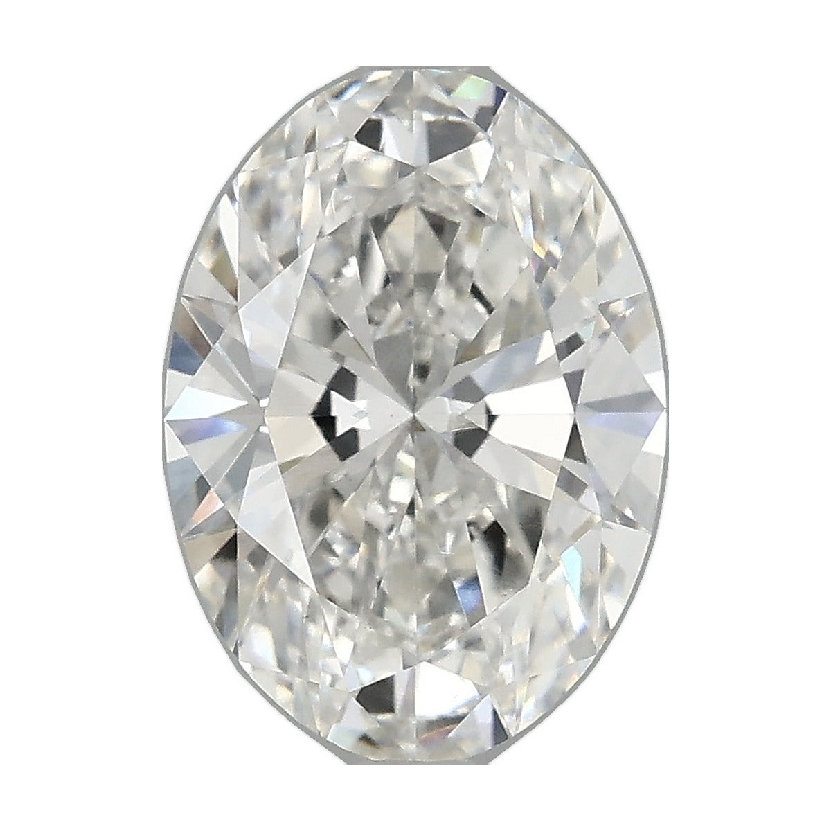 2.23 ct oval lab-grown diamond, F color, VS1 clarity, IGI certified, still from its 360° video