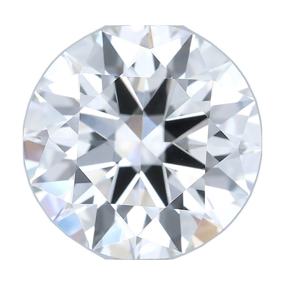 2.23 ct round lab-grown diamond, G color, VVS2 clarity, IGI certified, still from its 360° video