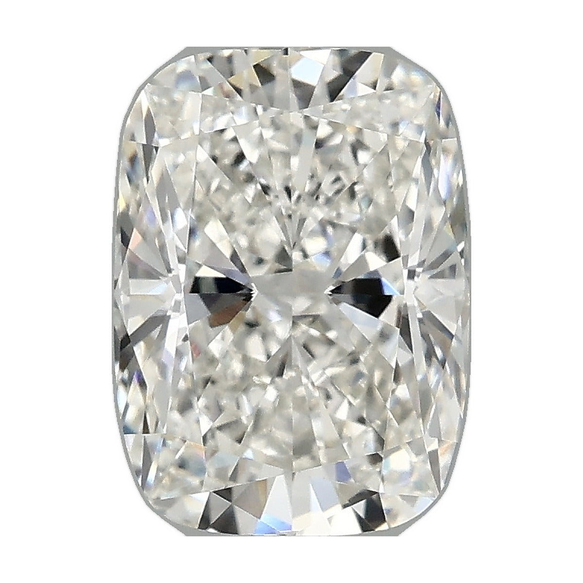 2.26 ct elongated cushion lab-grown diamond, F color, VS1 clarity, IGI certified, still from its 360° video