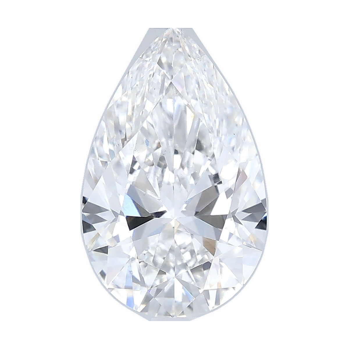 2.35 ct pear lab-grown diamond, E color, VS1 clarity, IGI certified, still from its 360° video