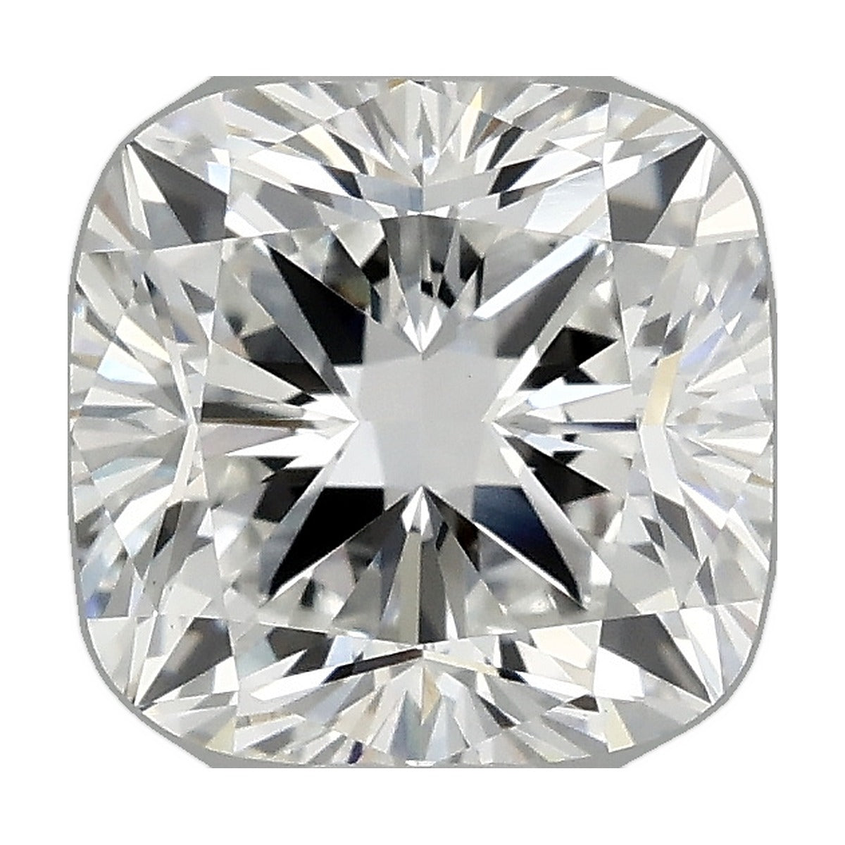 2.36 ct cushion lab-grown diamond, E color, VS1 clarity, IGI certified, still from its 360° video