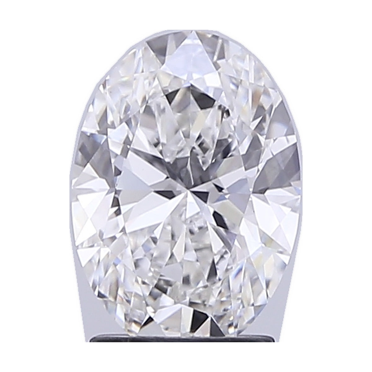 2.36 ct oval lab-grown diamond, F color, VVS2 clarity, IGI certified, still from its 360° video