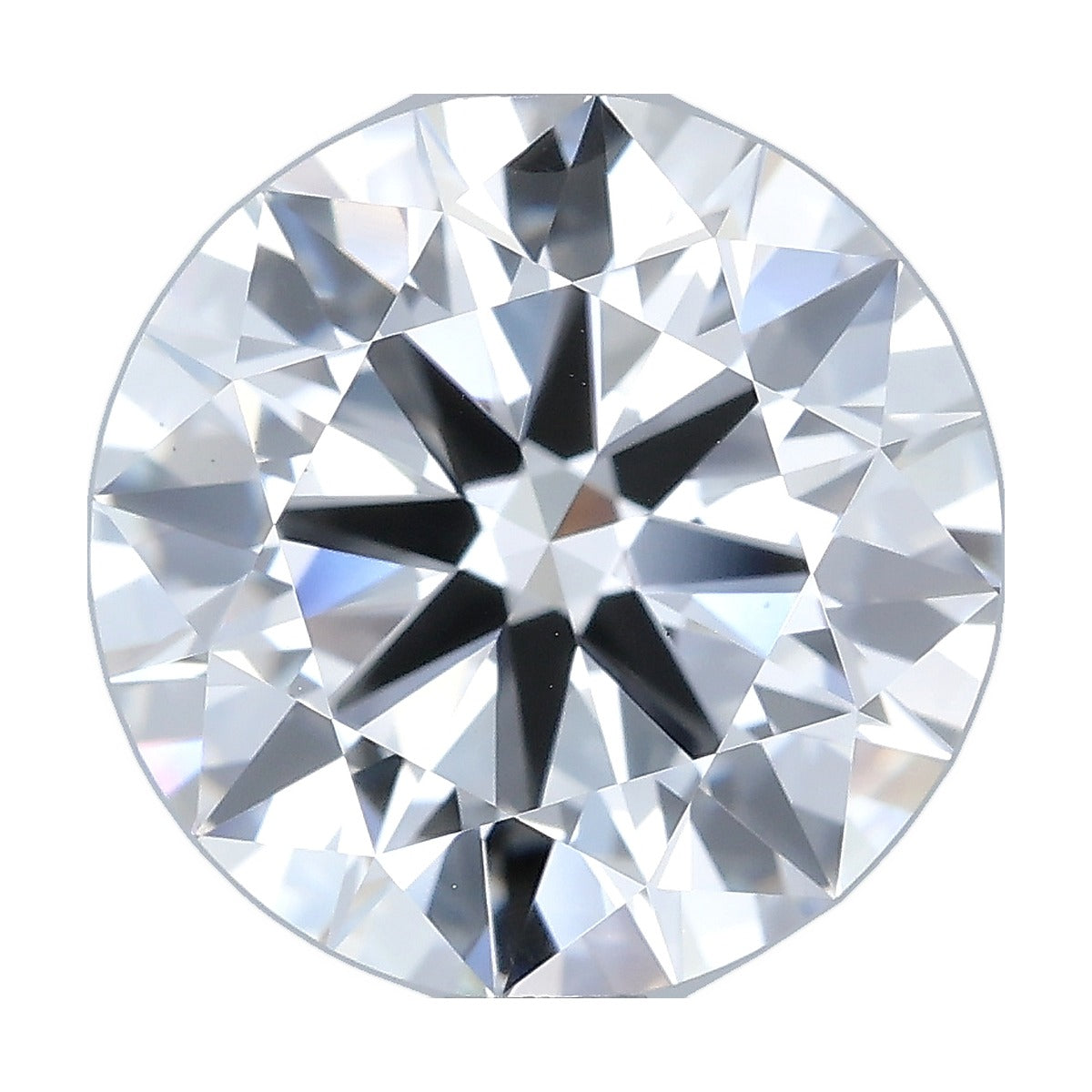2.36 ct round lab-grown diamond, D color, VS1 clarity, IGI certified, still from its 360° video