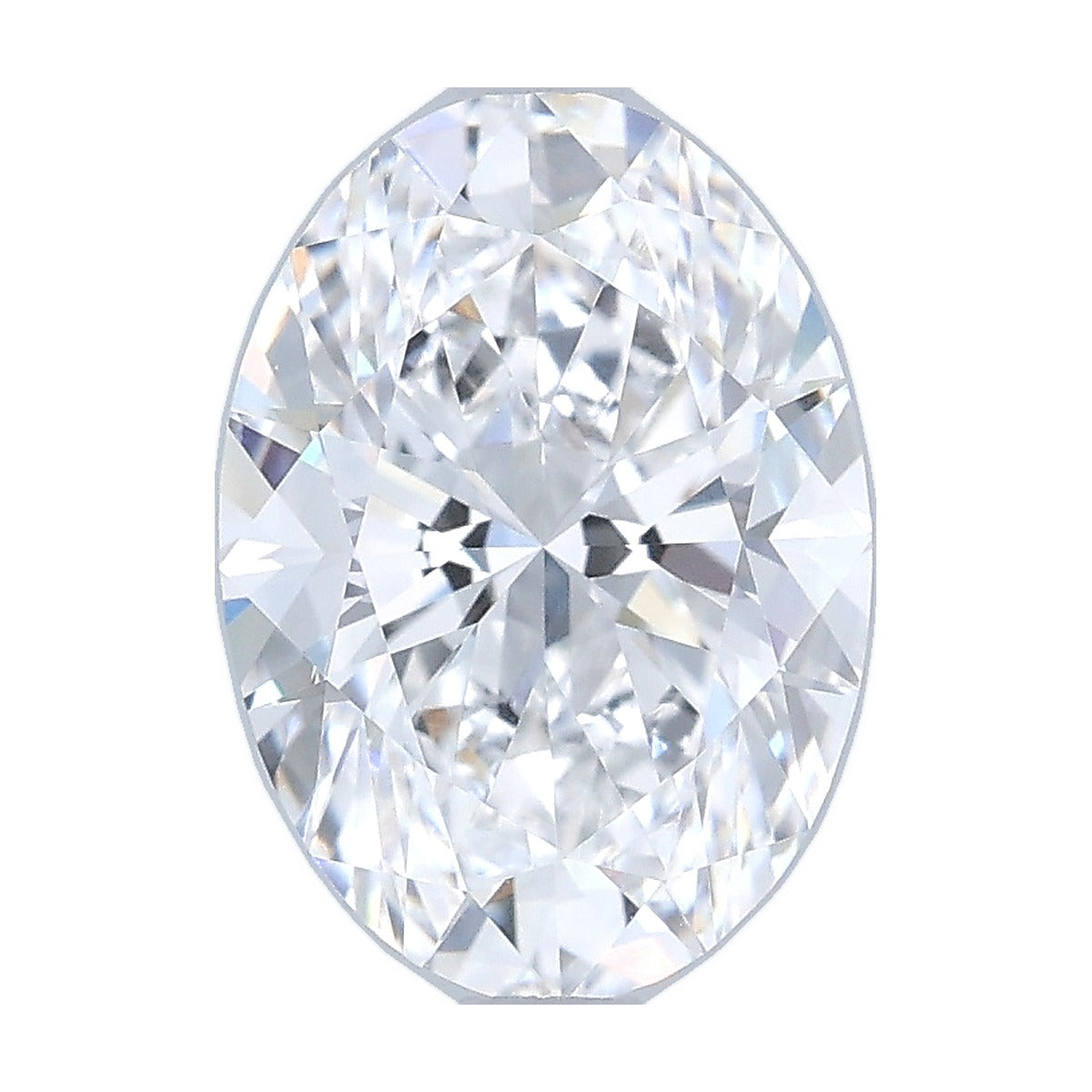 2.39 ct oval lab-grown diamond, D color, VVS1 clarity, IGI certified, still from its 360° video