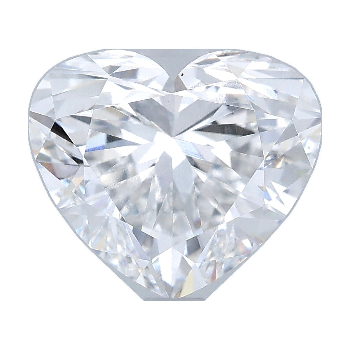 2.51 ct heart lab-grown diamond, D color, VS1 clarity, IGI certified, still from its 360° video