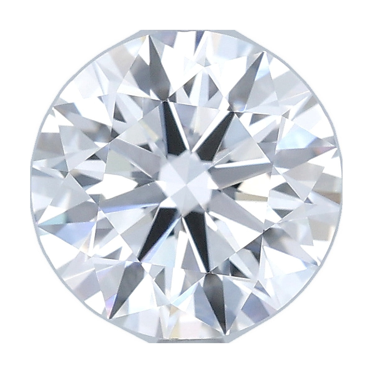 2.51 ct round lab-grown diamond, F color, VS1 clarity, GIA certified, still from its 360° video