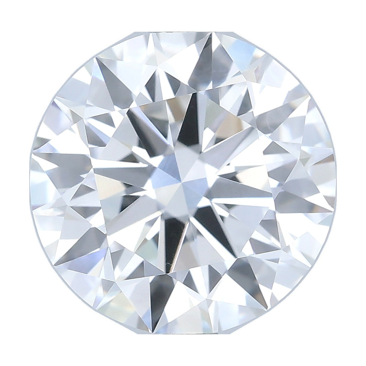 2.51 ct round lab-grown diamond, F color, VVS2 clarity, IGI certified, still from its 360° video