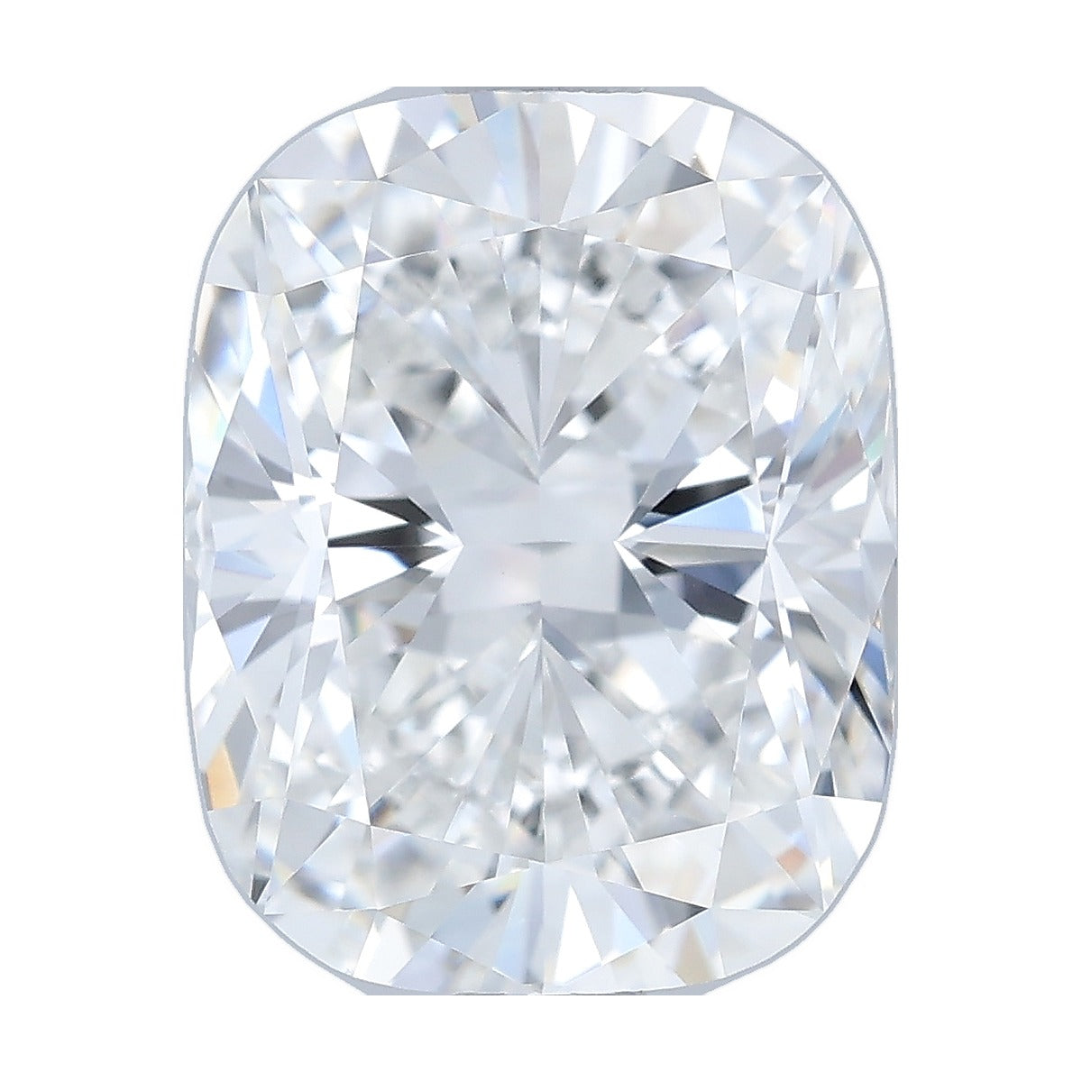 2.52 ct elongated cushion lab-grown diamond, E color, VVS2 clarity, IGI certified, still from its 360° video