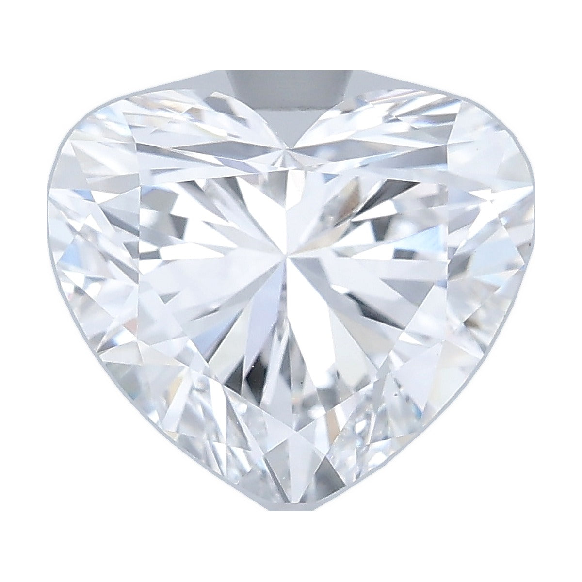 2.52 ct heart lab-grown diamond, D color, VS1 clarity, IGI certified, still from its 360° video