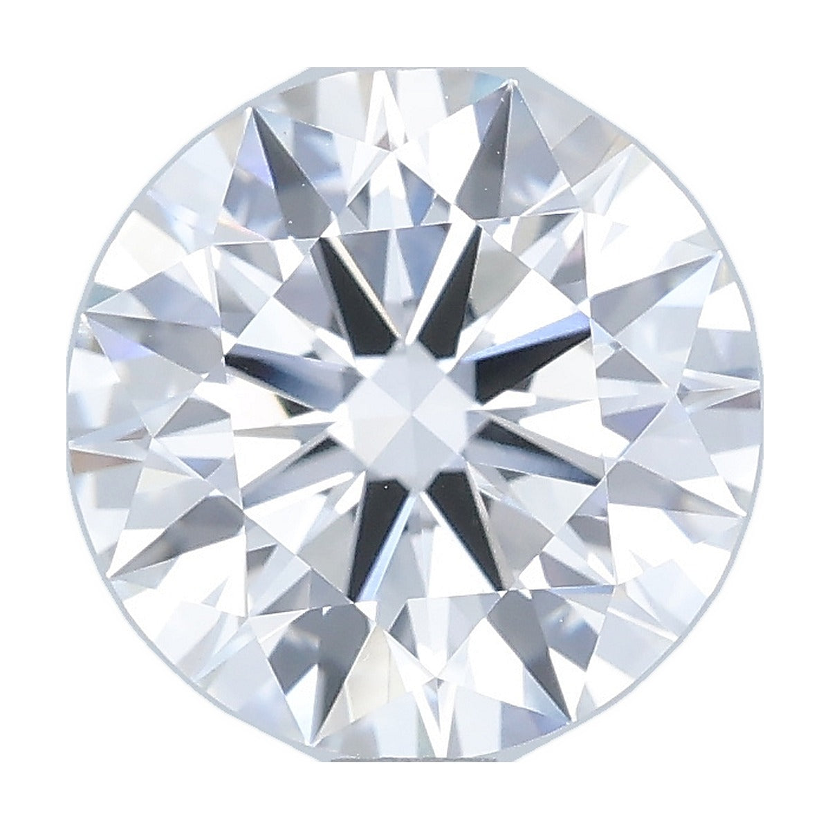 2.52 ct round lab-grown diamond, D color, VS1 clarity, IGI certified, still from its 360° video