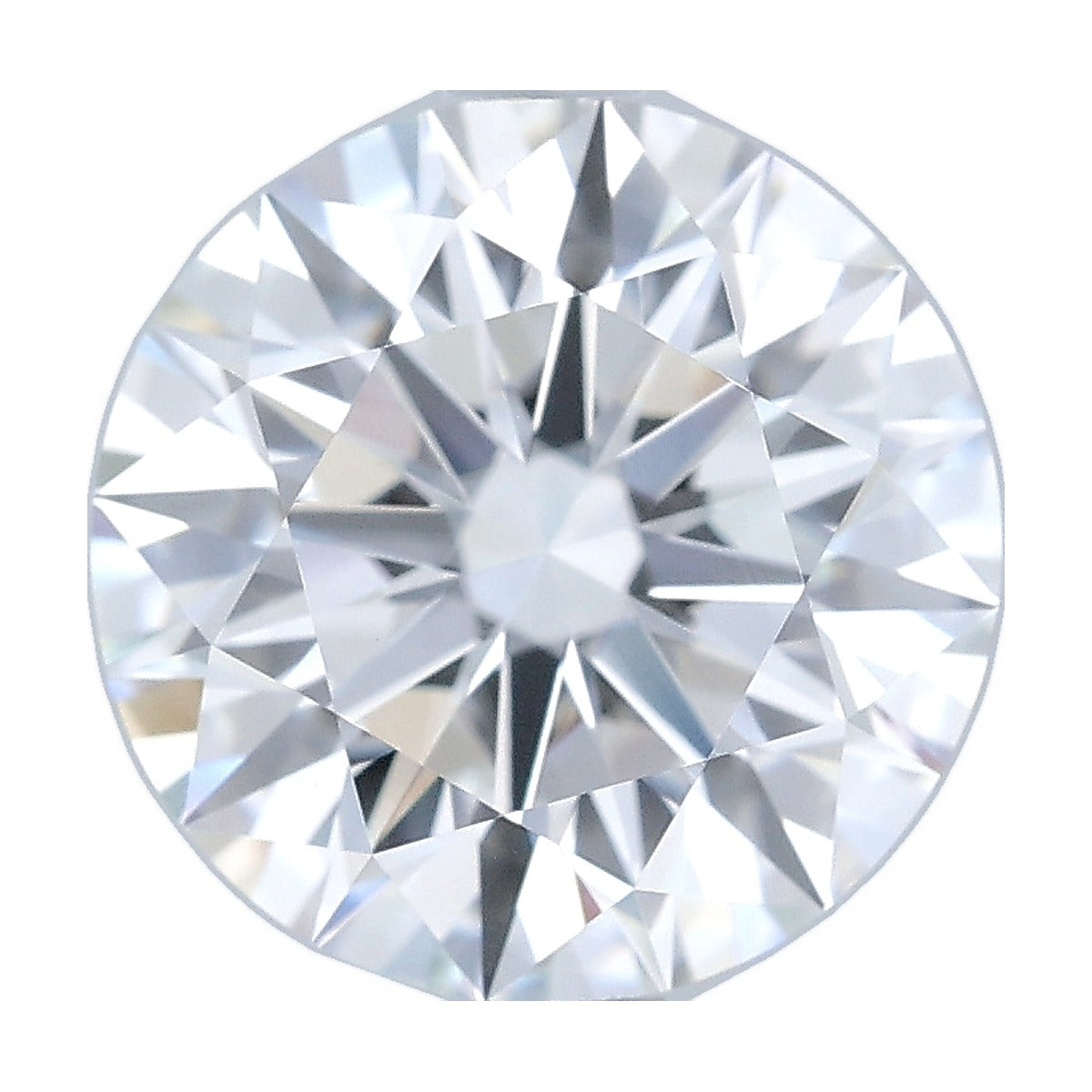 2.53 ct round lab-grown diamond, F color, VVS2 clarity, GIA certified, still from its 360° video