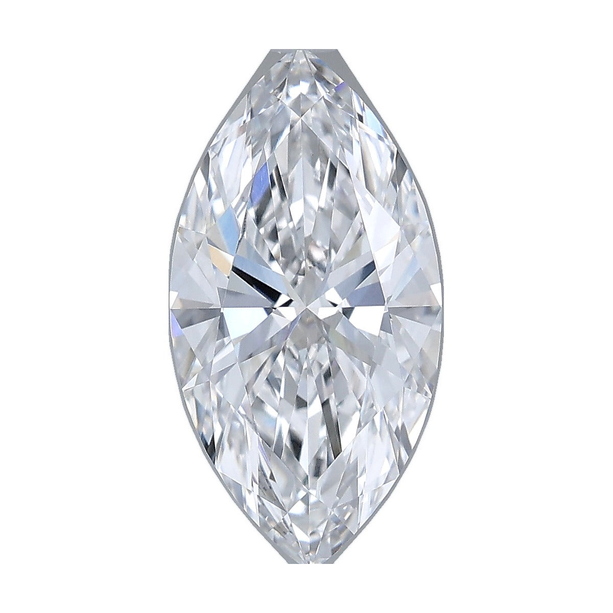 2.54 ct marquise lab-grown diamond, D color, VVS2 clarity, IGI certified, still from its 360° video