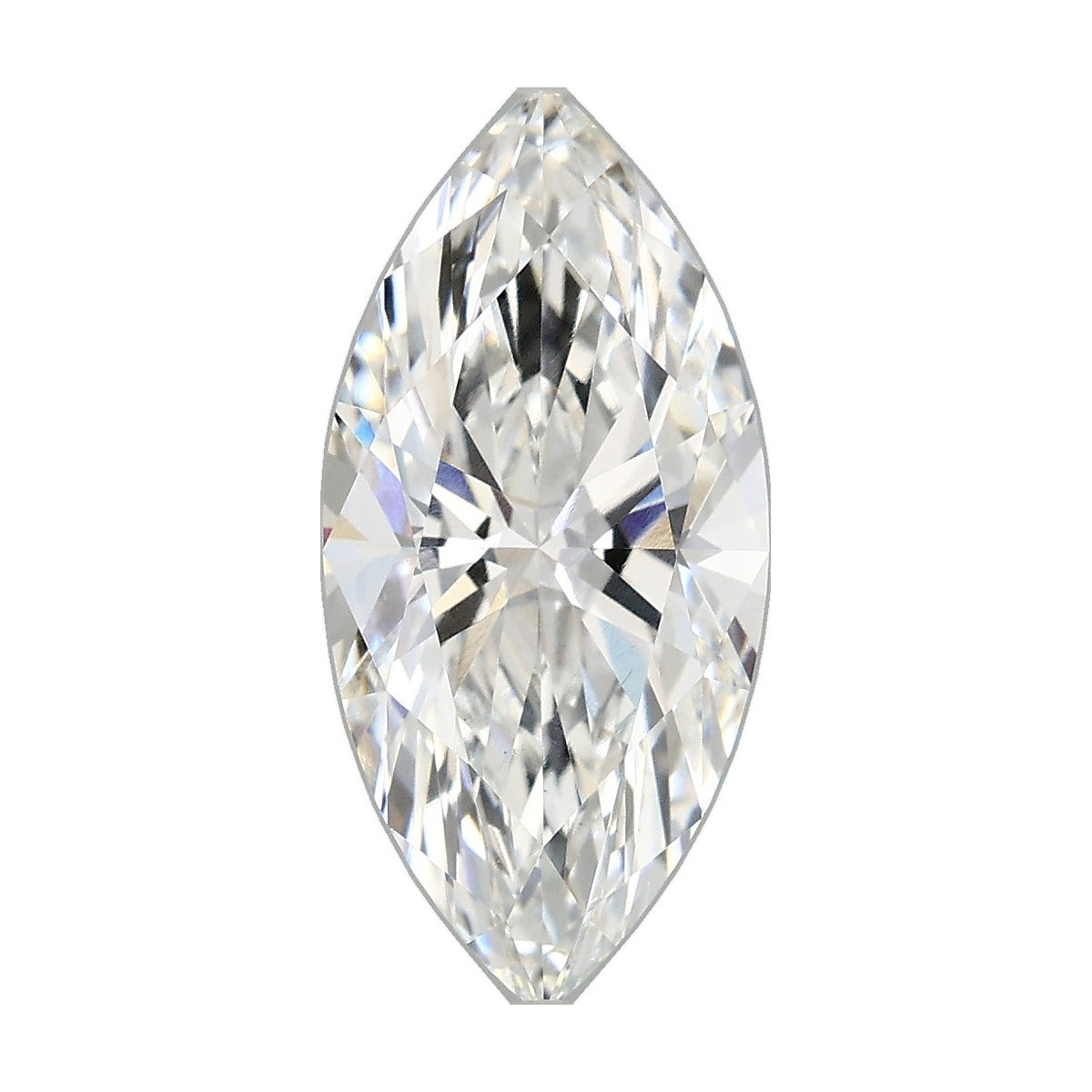 2.54 ct marquise lab-grown diamond, F color, VS1 clarity, IGI certified, still from its 360° video