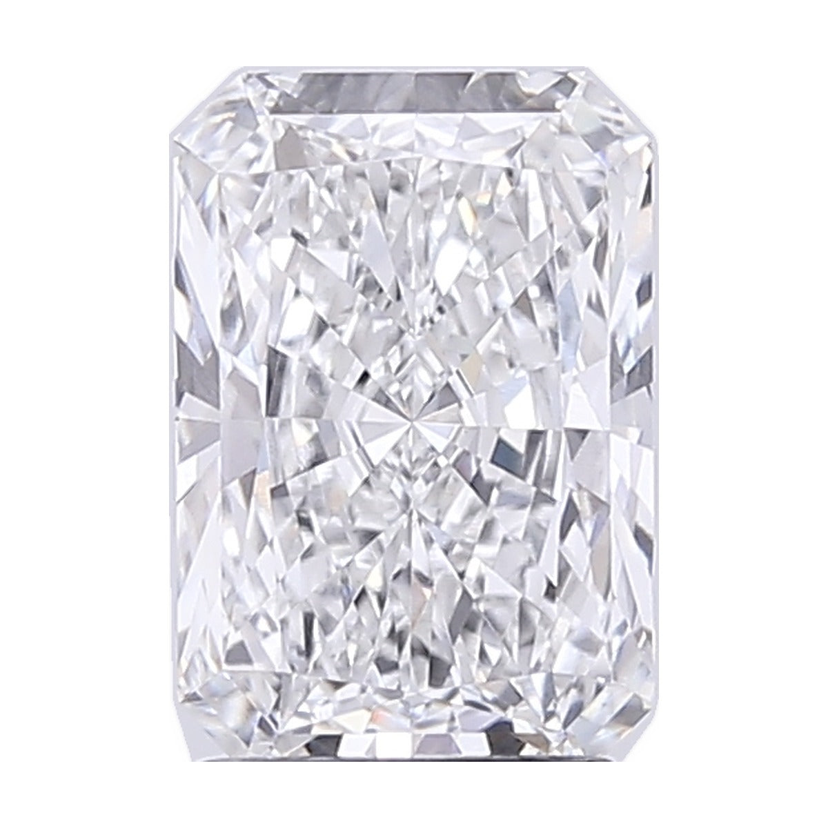 2.54 ct radiant lab-grown diamond, F color, VVS2 clarity, IGI certified, still from its 360° video