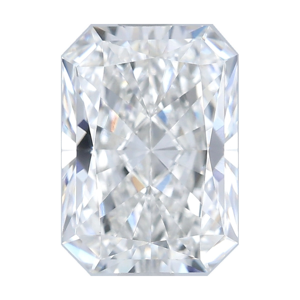 2.54 ct radiant lab-grown diamond, F color, VVS2 clarity, IGI certified, still from its 360° video
