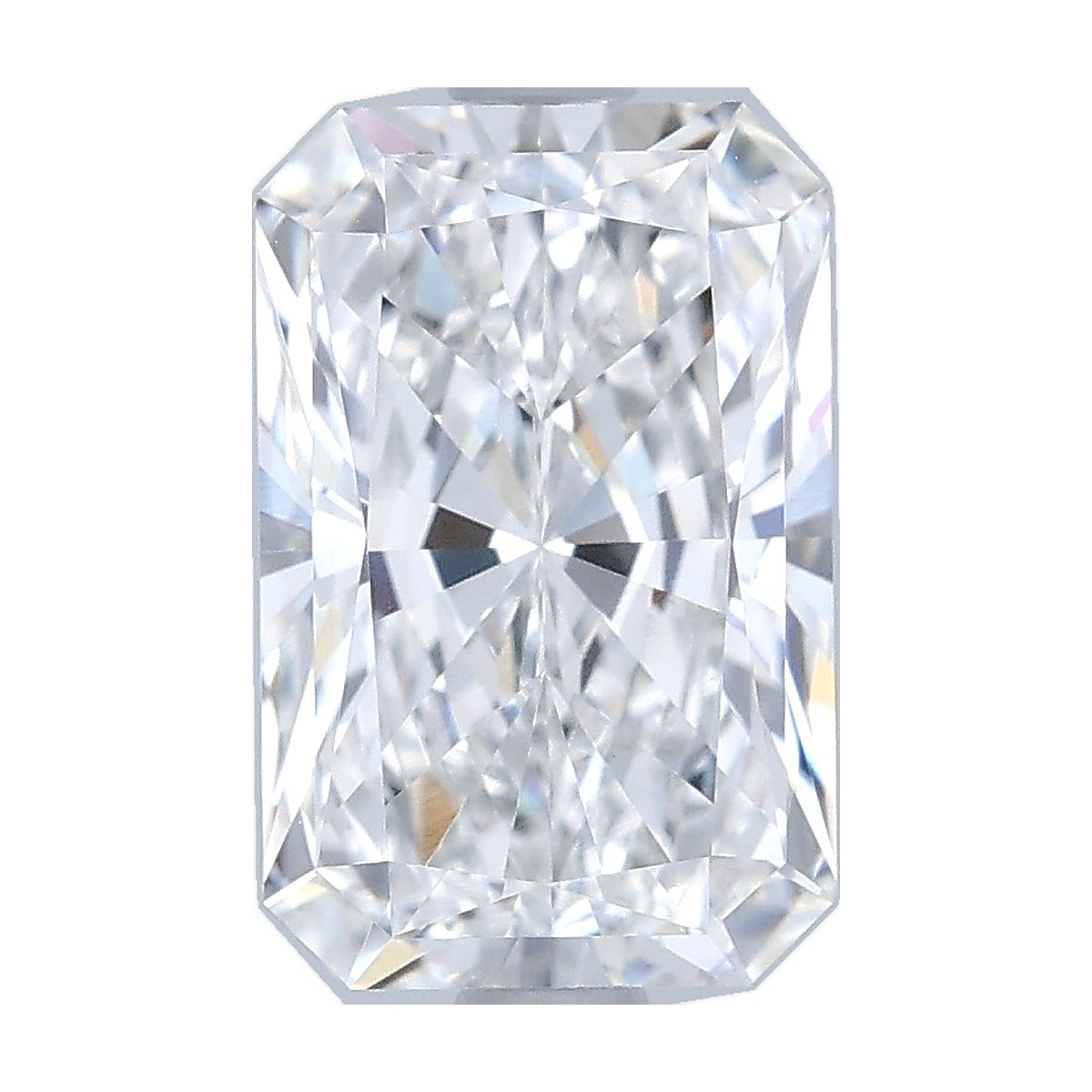 2.55 ct radiant lab-grown diamond, F color, VVS2 clarity, GIA certified, still from its 360° video