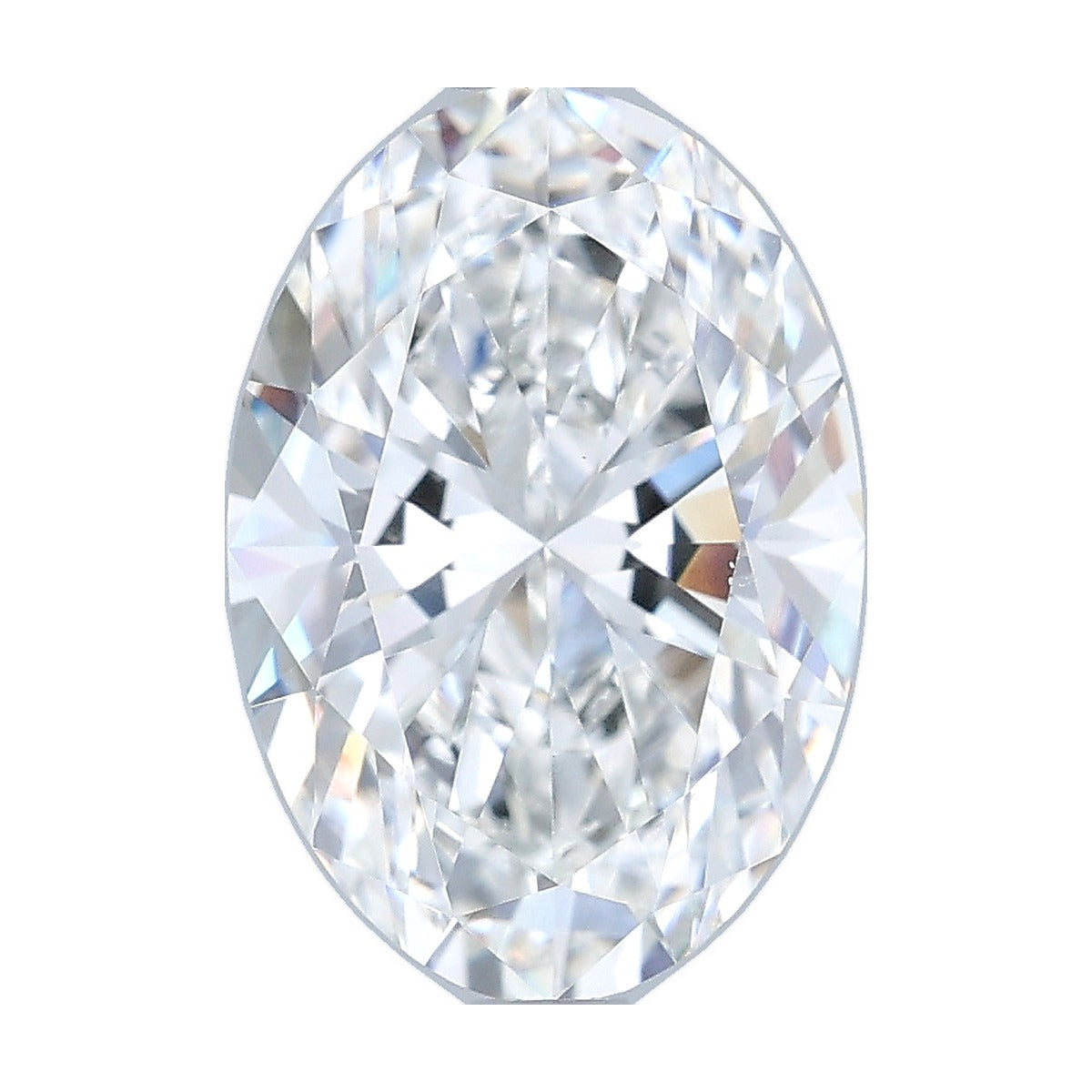 2.56 ct oval lab-grown diamond, F color, VVS2 clarity, IGI certified, still from its 360° video