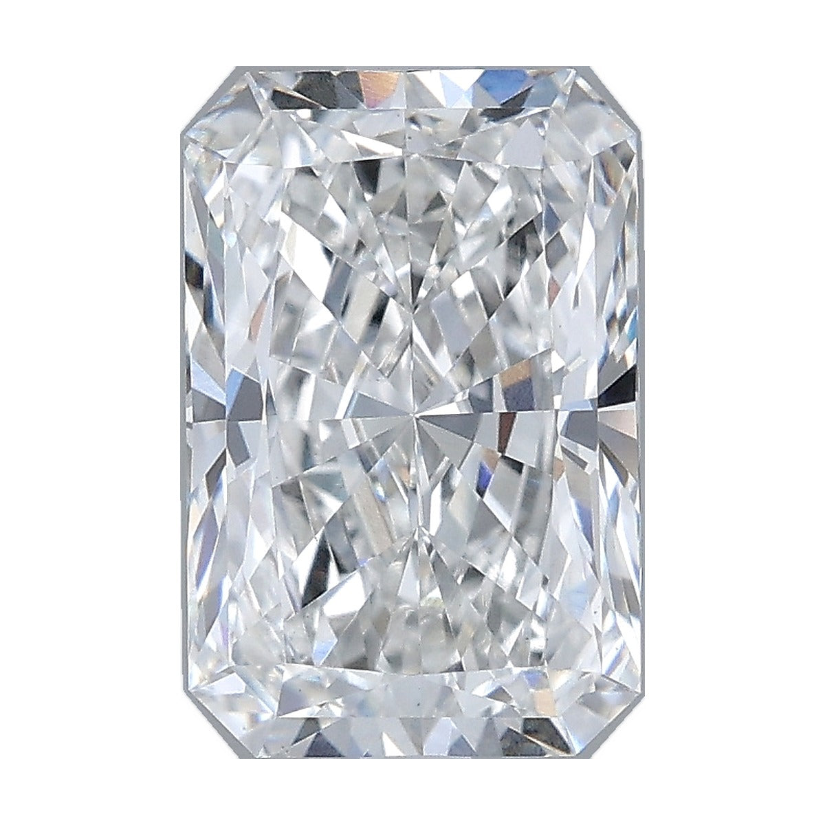 2.56 ct radiant lab-grown diamond, F color, VS1 clarity, IGI certified, still from its 360° video
