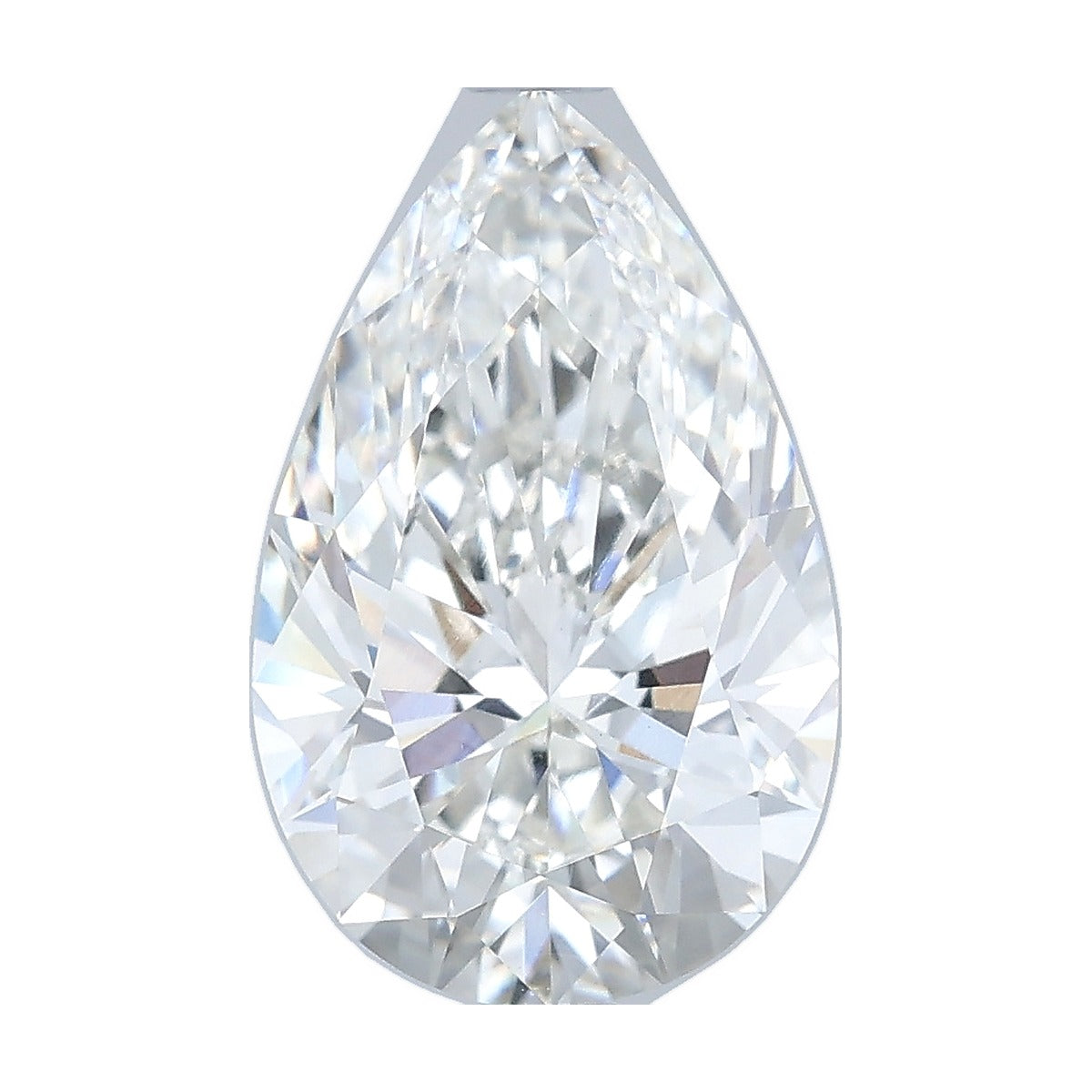 2.57 ct pear lab-grown diamond, G color, VVS2 clarity, IGI certified, still from its 360° video