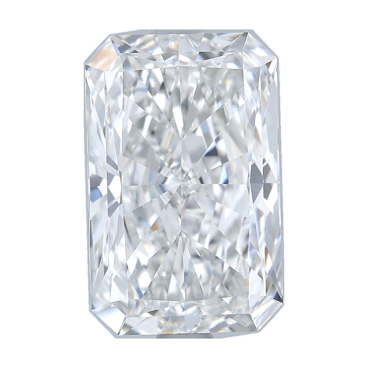 2.57 ct radiant lab-grown diamond, F color, VVS2 clarity, IGI certified, still from its 360° video