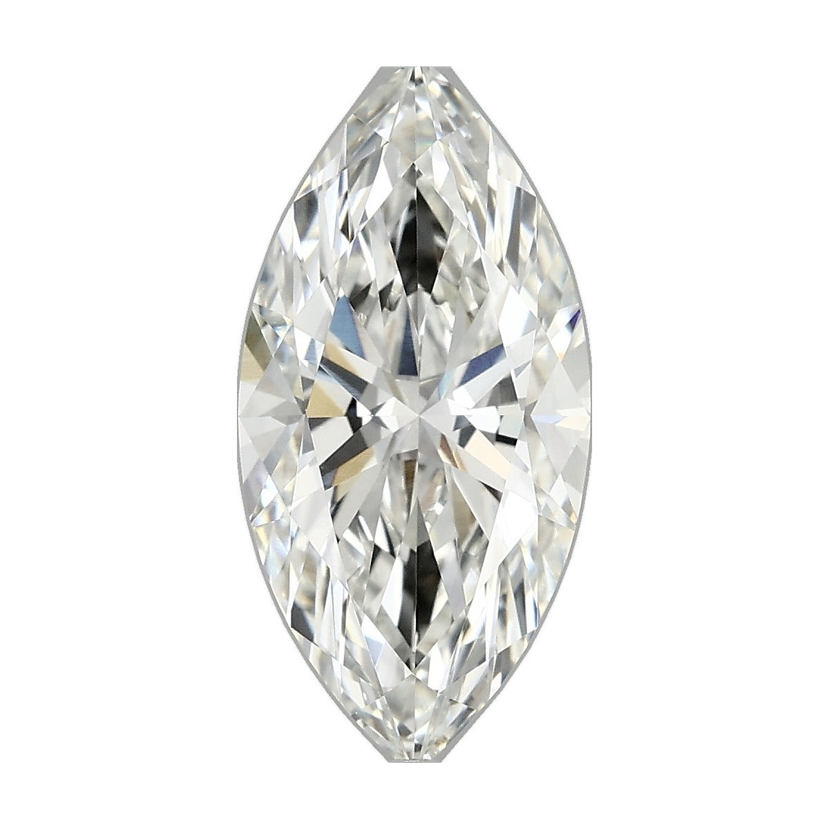 2.58 ct marquise lab-grown diamond, F color, VVS2 clarity, IGI certified, still from its 360° video