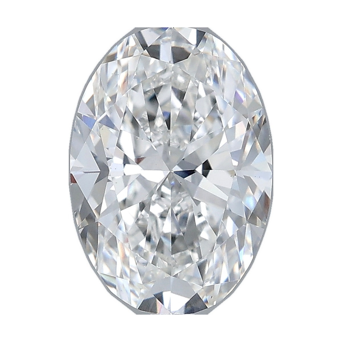 2.58 ct oval lab-grown diamond, F color, VS1 clarity, IGI certified, still from its 360° video