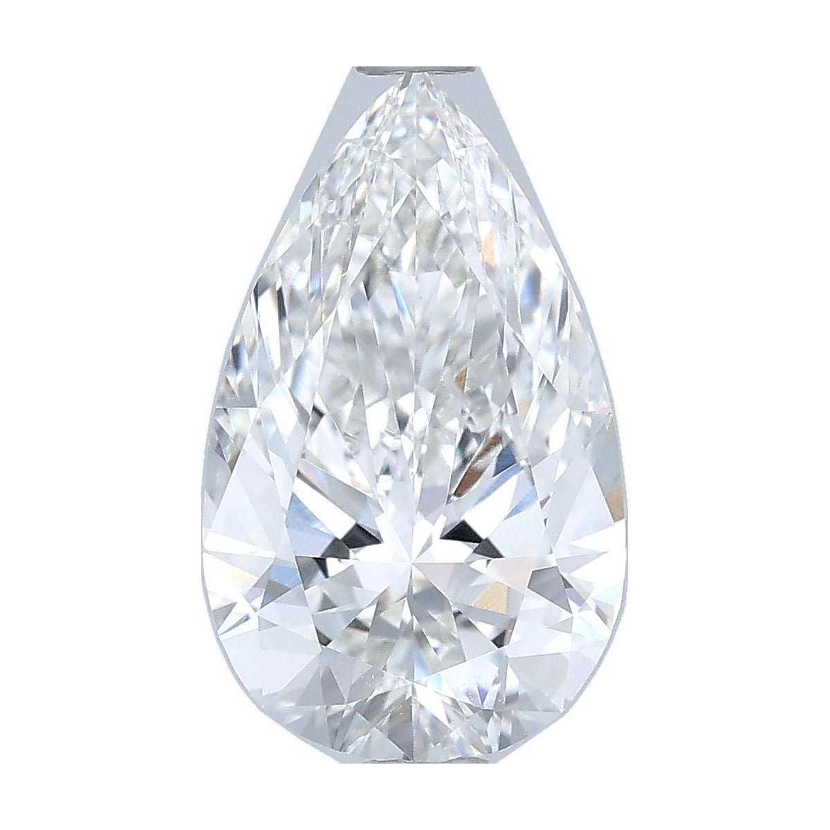 2.58 ct pear lab-grown diamond, F color, VVS2 clarity, IGI certified, still from its 360° video